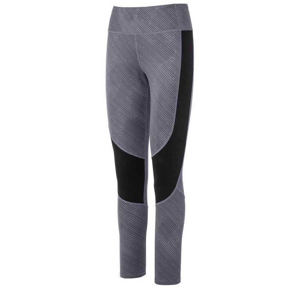 Damske Legíny Mizuno April Ross Impulse Long Volejbalove Siva/Čierne Vypredaj XKPU04975